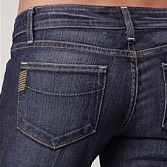 PAIGE PREMIUM DENIM BLUE HEIGHTS BLUE JEANS - Picture 2 of 9